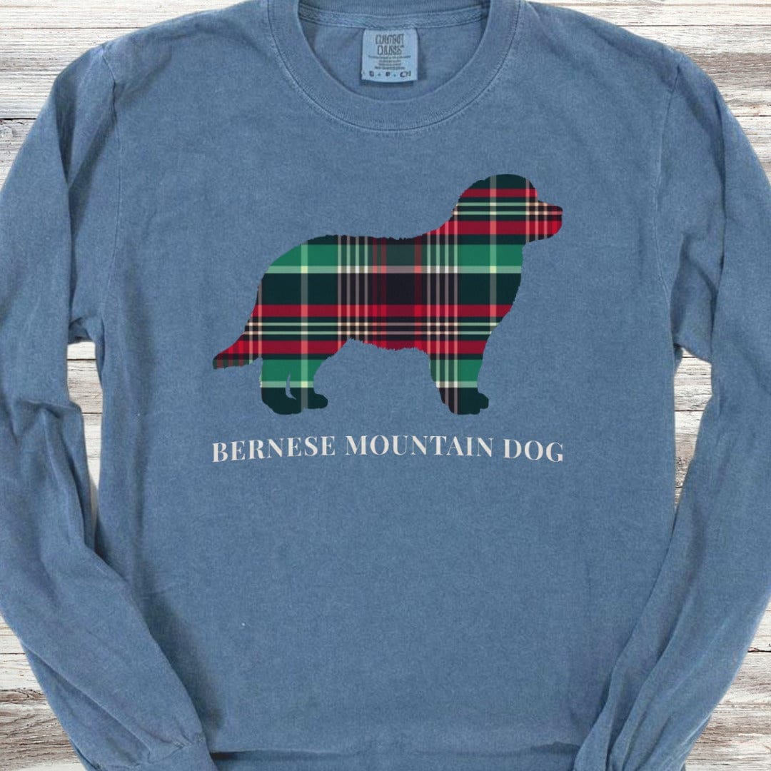 Bernese Mountain Dog Winter 2025 Long Sleeve Tee