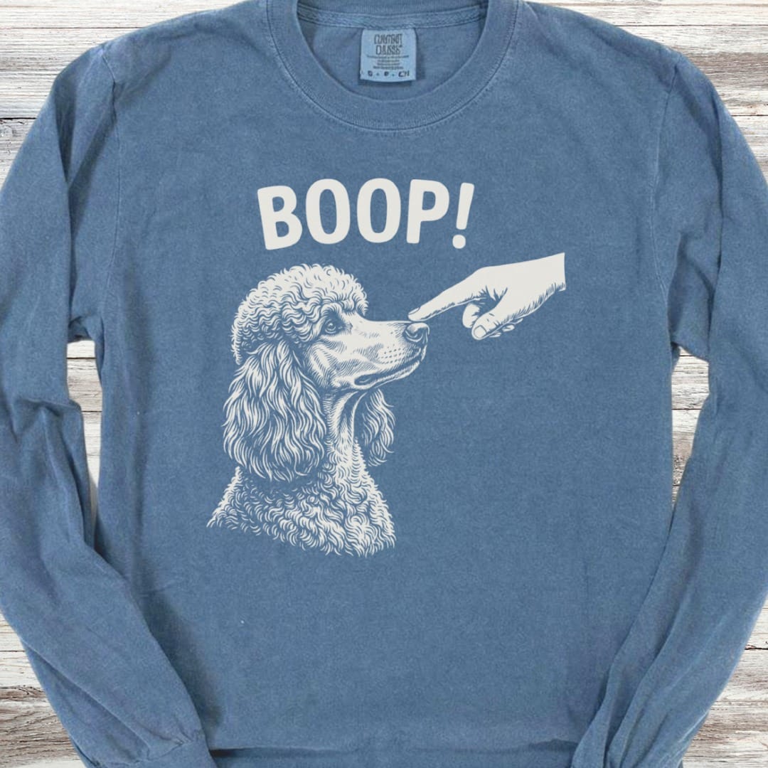 Poodle BOOP! Long Sleeve Tee