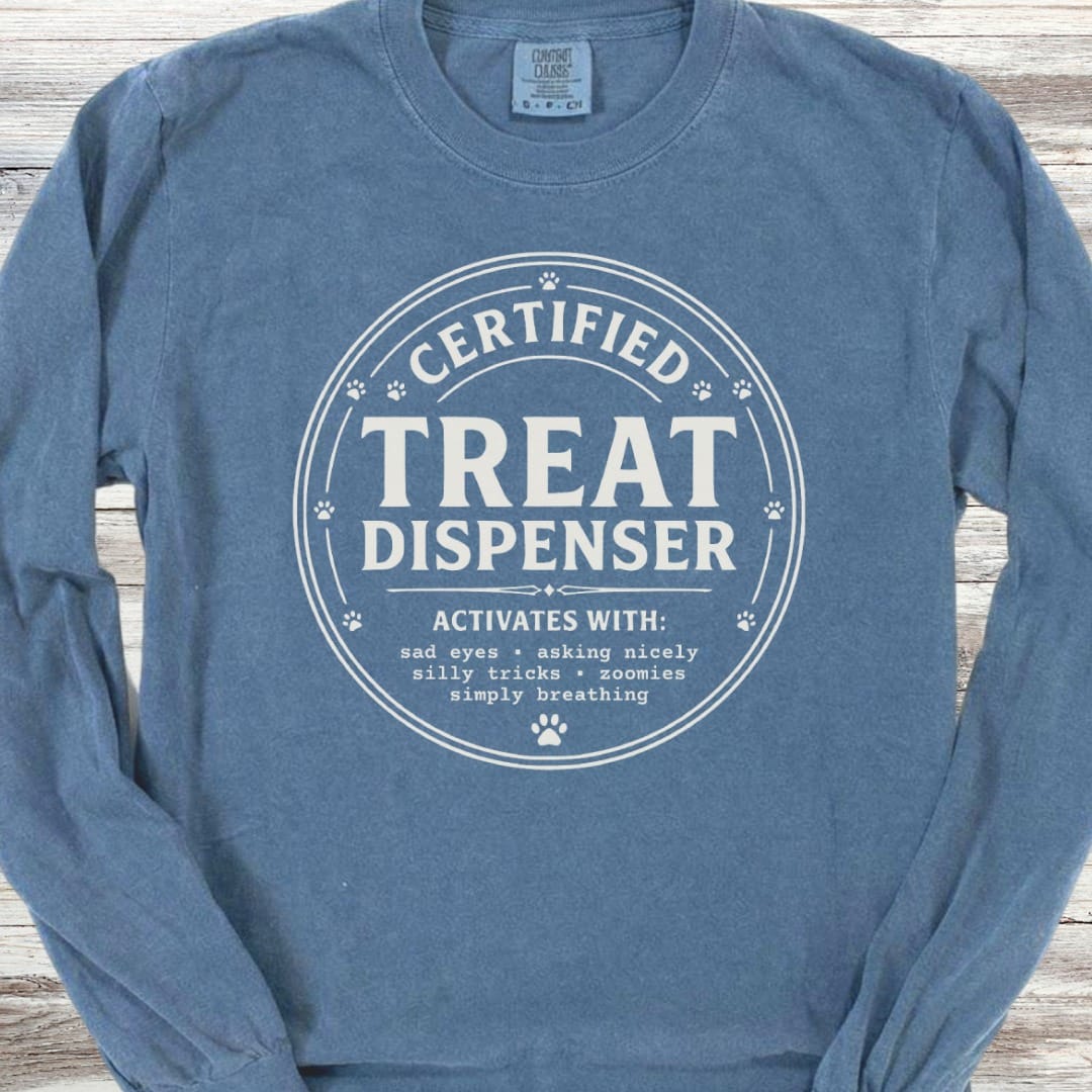 Certified Treat Dispenser Long Sleeve Tee