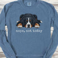 Bernese Mountain Dog Nope Long Sleeve Tee