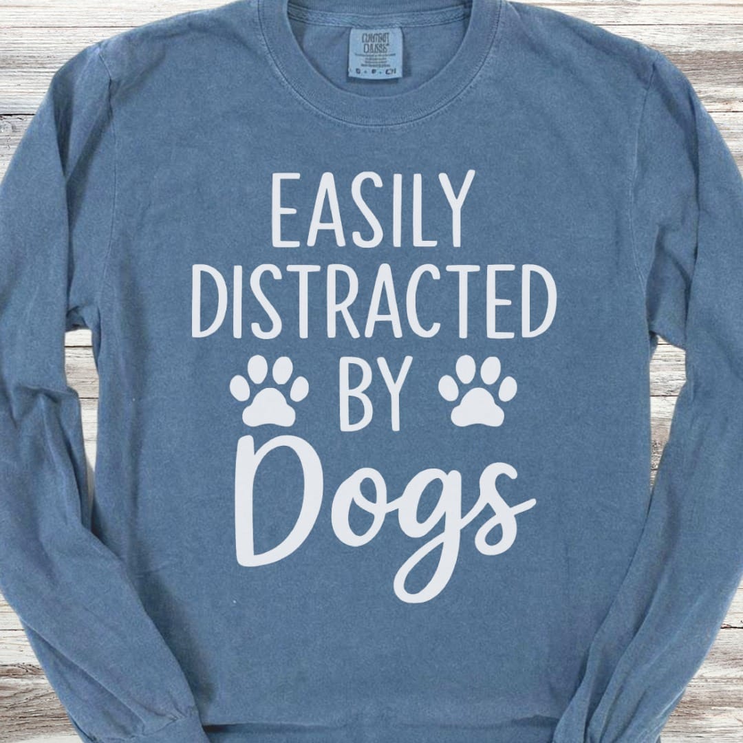 Distracted Long Sleeve Tee