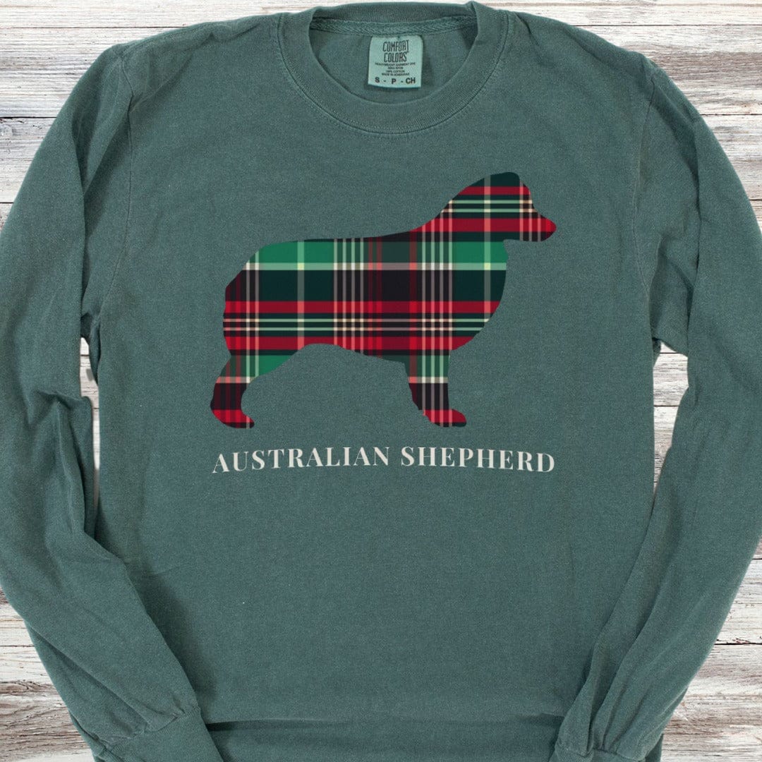 Australian Shepherd Winter 2025 Long Sleeve Tee