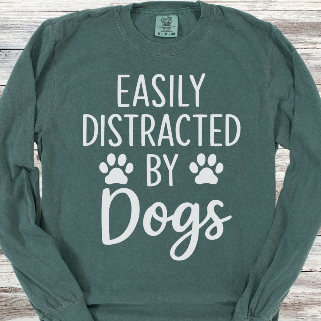 Distracted Long Sleeve Tee