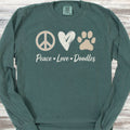 Doodle Peace Long Sleeve Tee