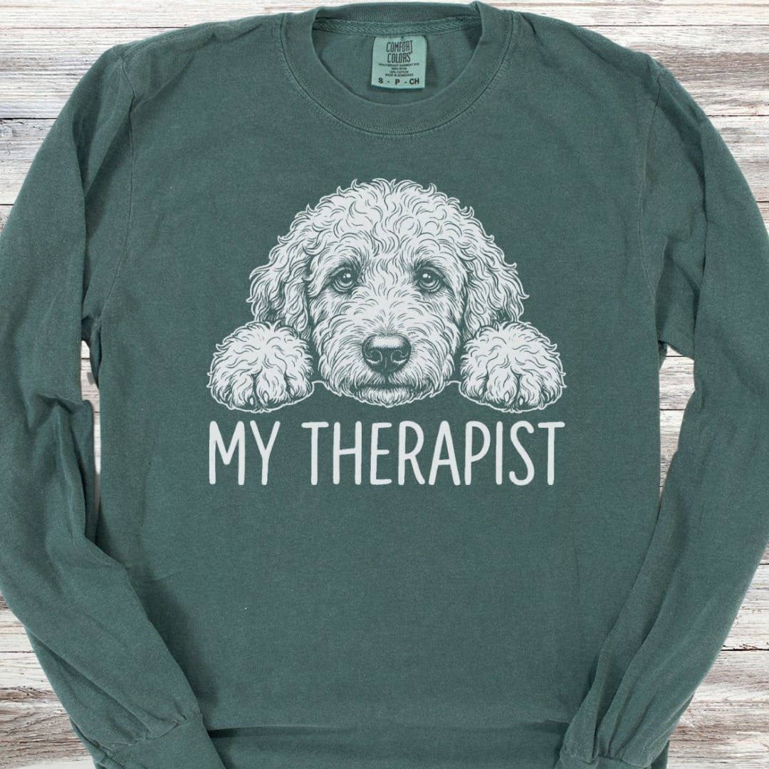 Doodle Therapist Long Sleeve Tee