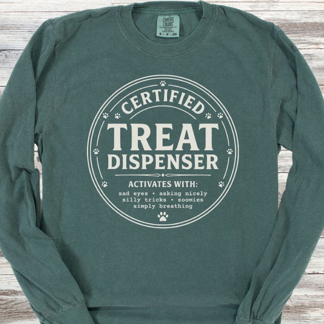 Certified Treat Dispenser Long Sleeve Tee