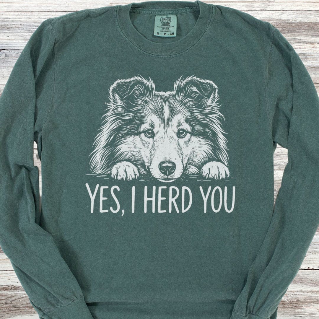 Shetland Sheepdog Herd You Long Sleeve Tee
