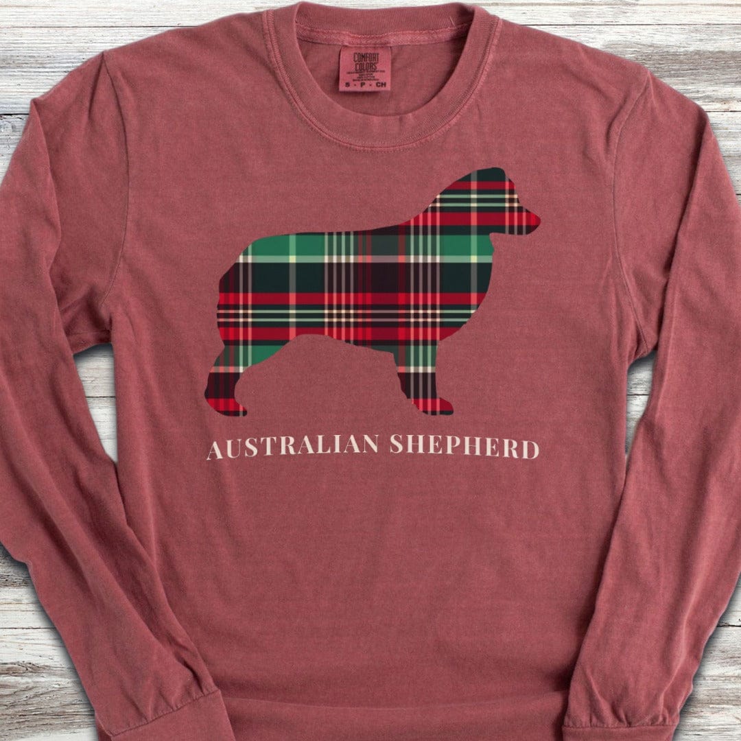 Australian Shepherd Winter 2025 Long Sleeve Tee