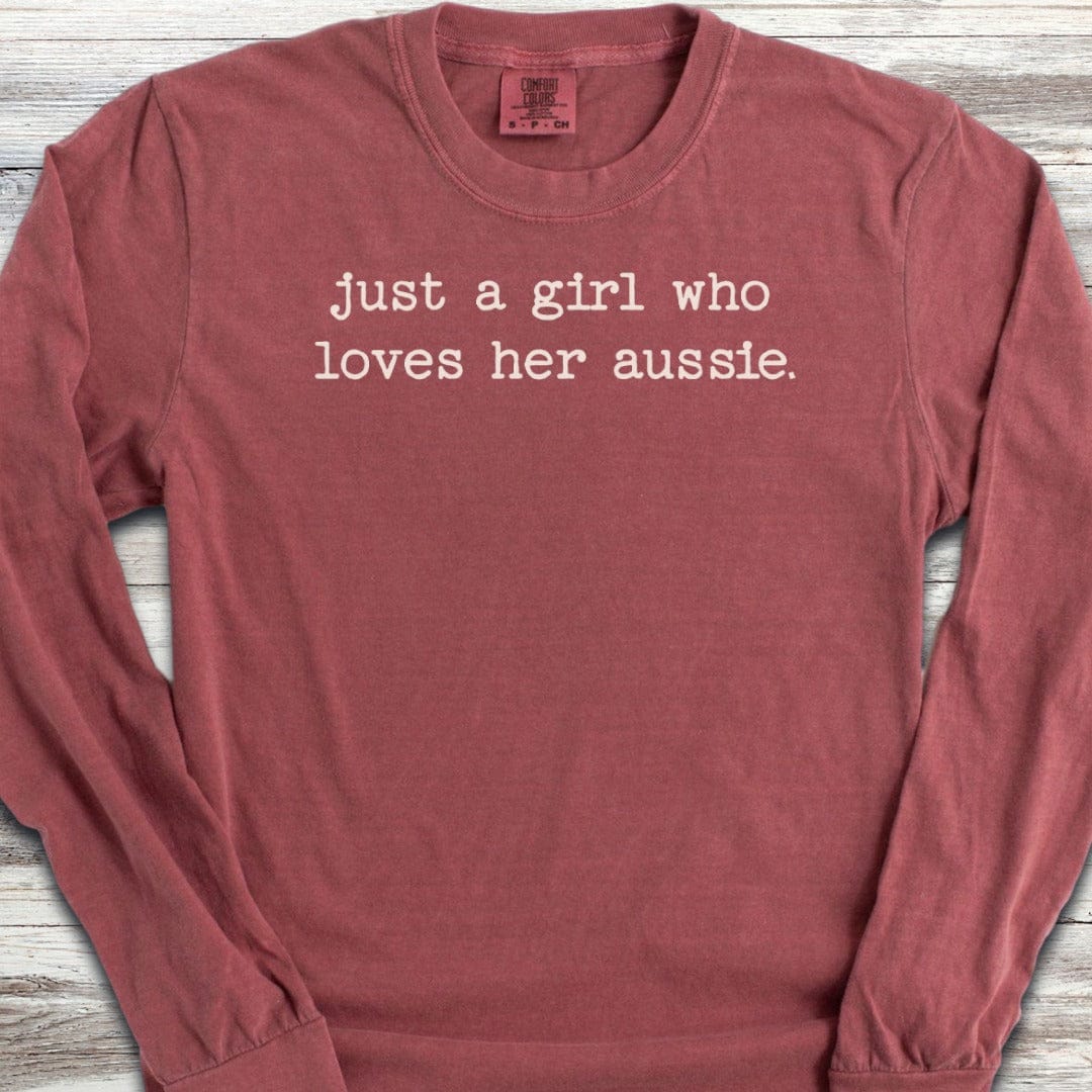 Aussie Girl Long Sleeve Tee