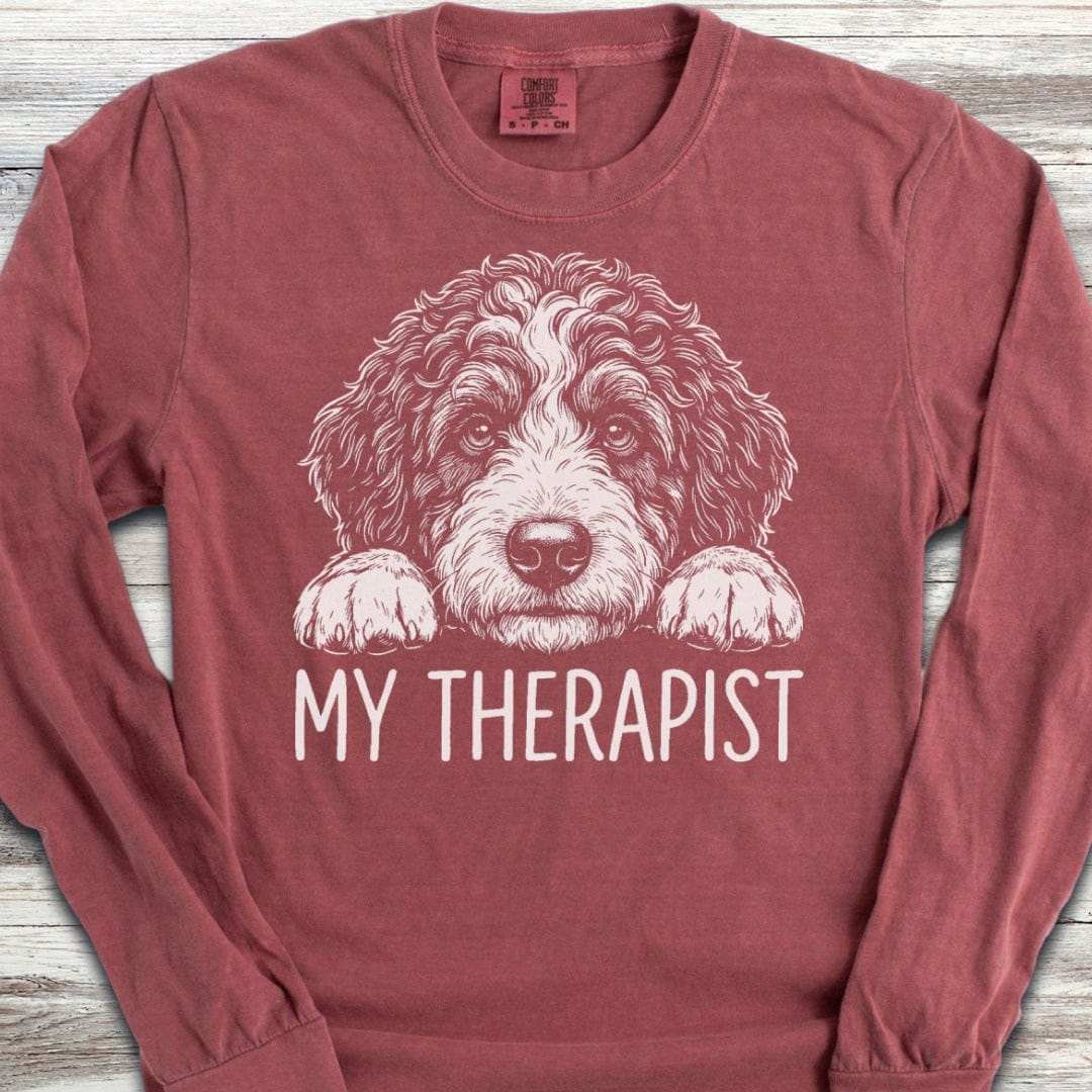 Bernedoodle Therapist Long Sleeve Tee