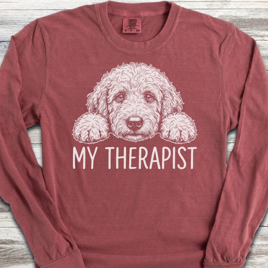 Doodle Therapist Long Sleeve Tee