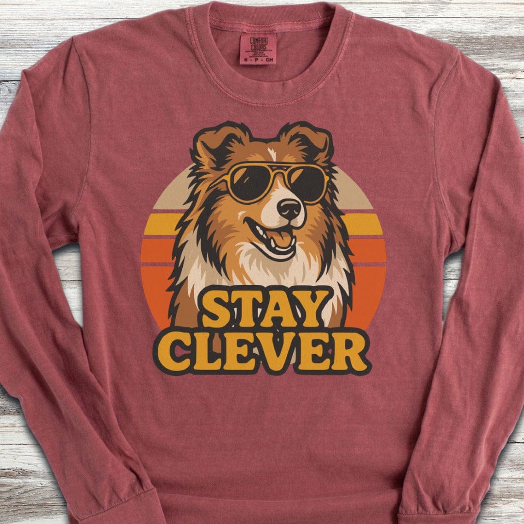 Shetland Sheepdog Clever Long Sleeve Tee