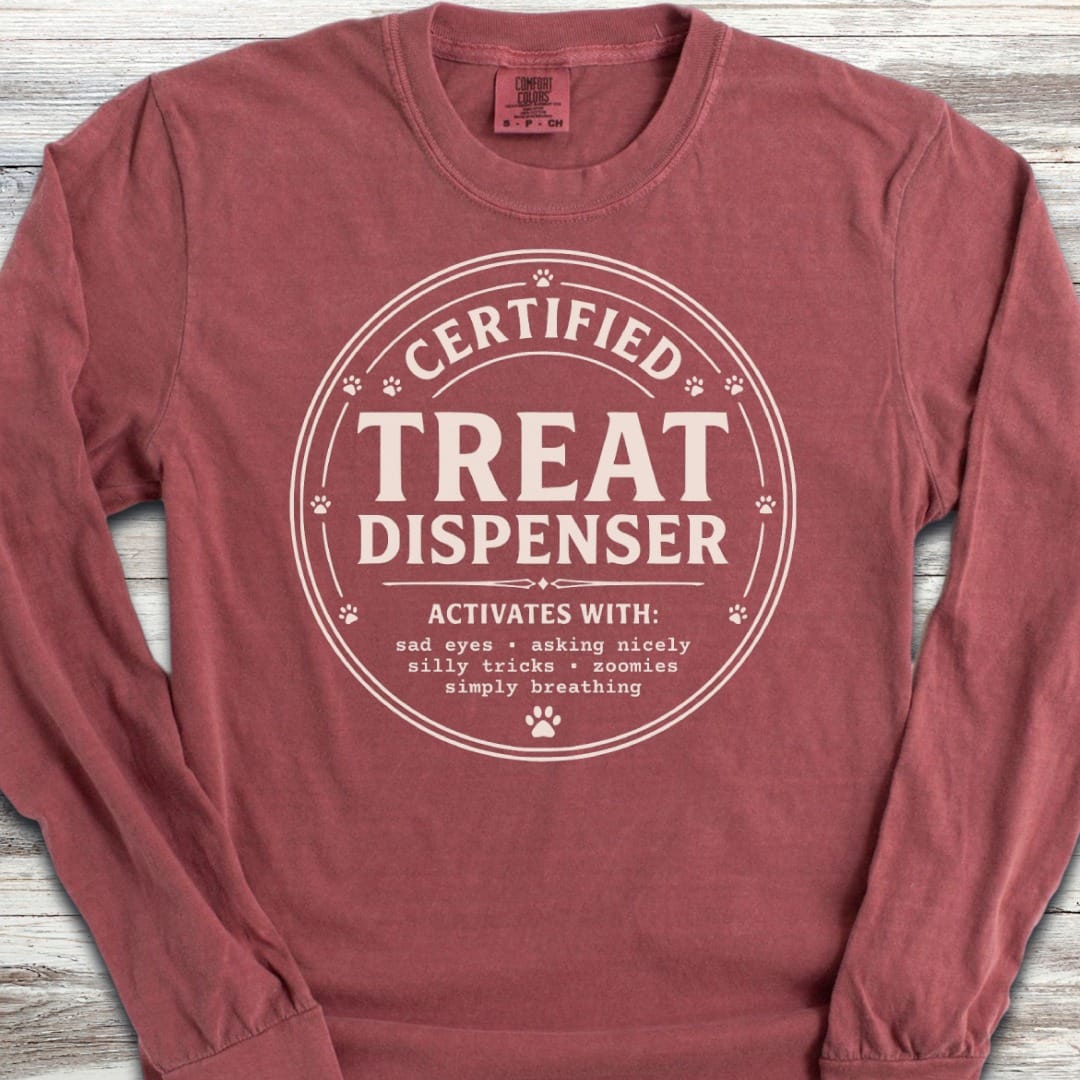 Certified Treat Dispenser Long Sleeve Tee