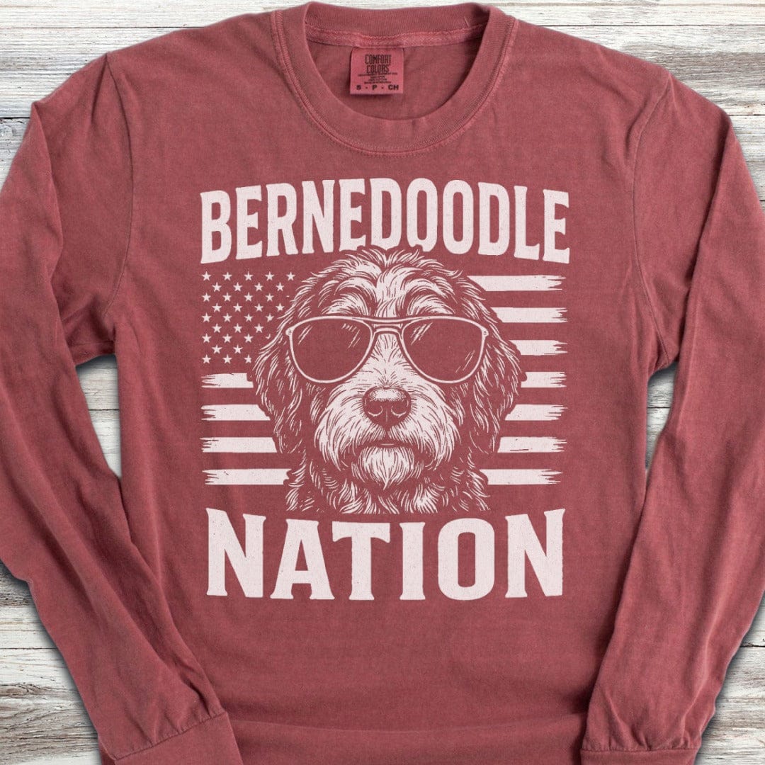 Bernedoodle Nation Long Sleeve Tee