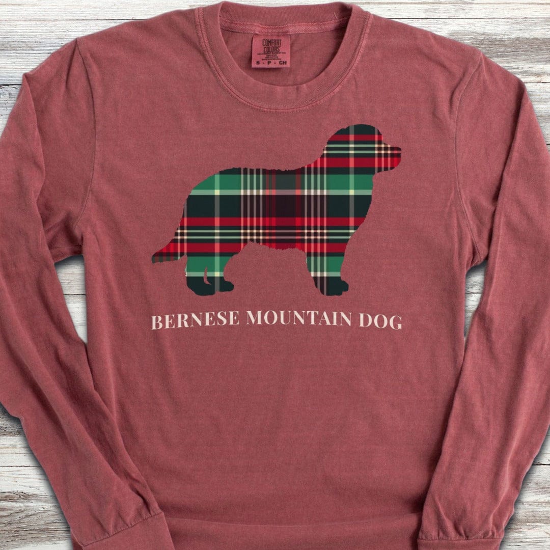Bernese Mountain Dog Winter 2025 Long Sleeve Tee