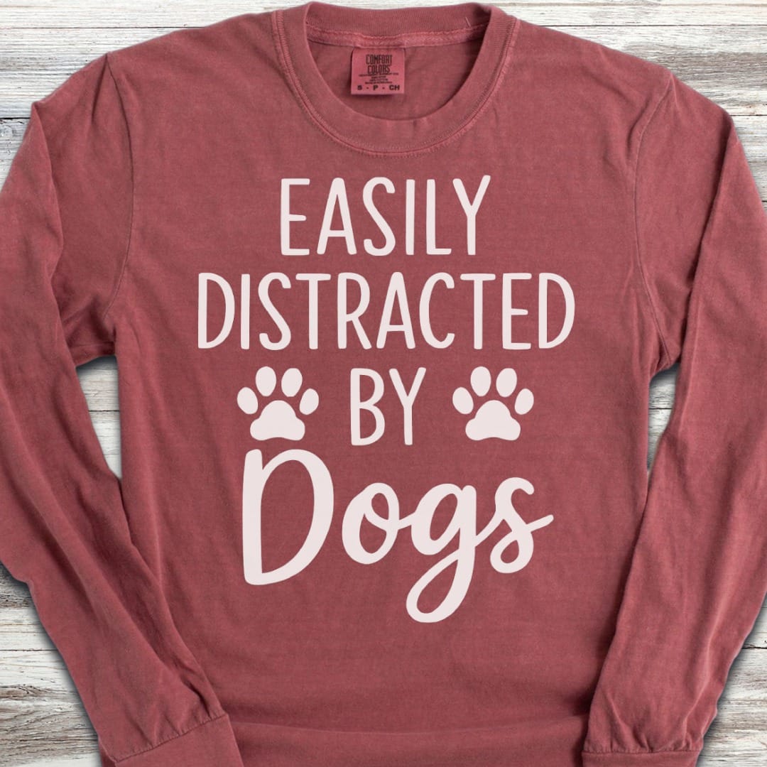 Distracted Long Sleeve Tee