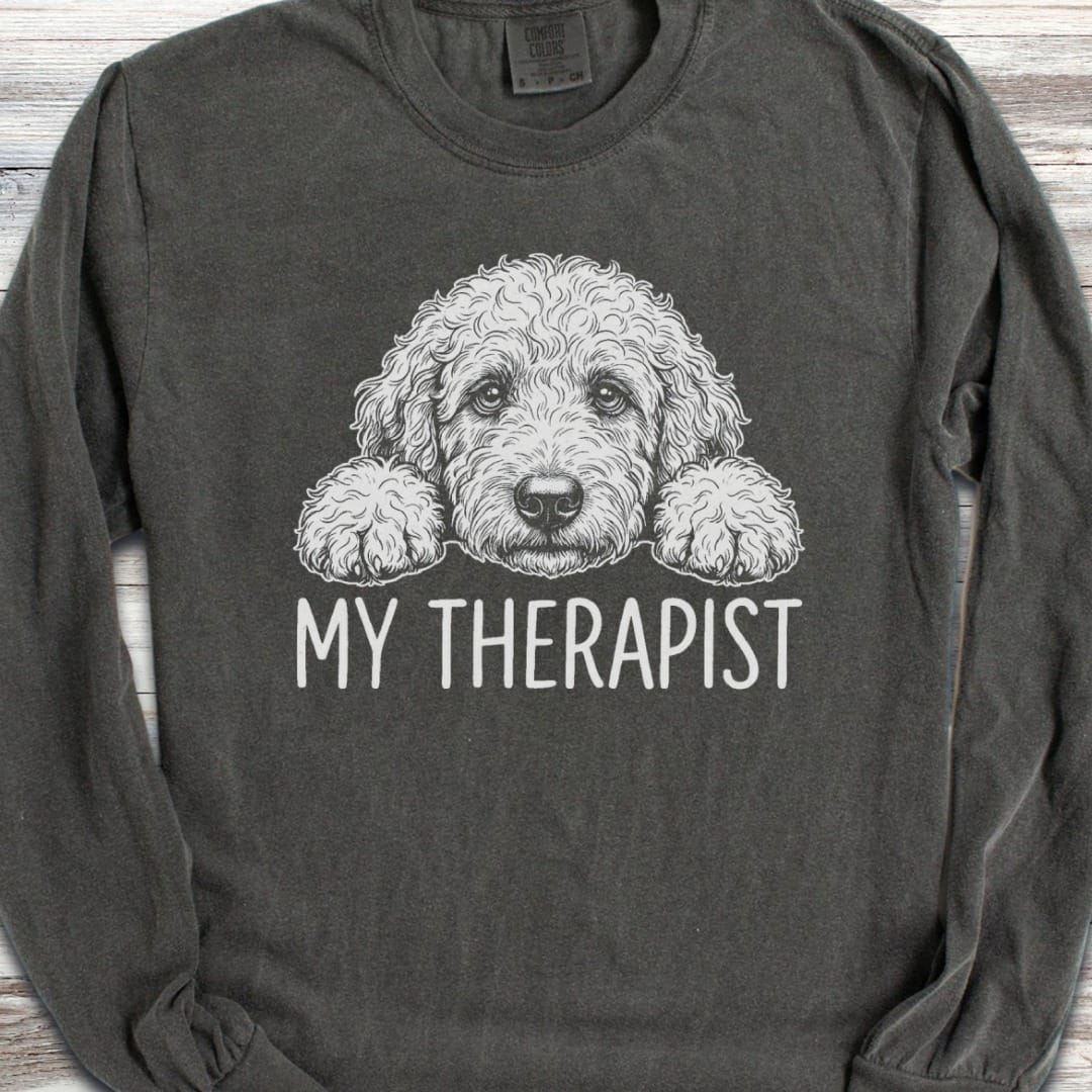 Doodle Therapist Long Sleeve Tee