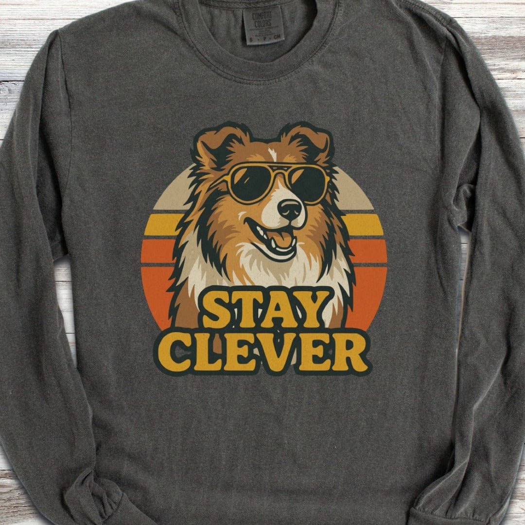 Shetland Sheepdog Clever Long Sleeve Tee