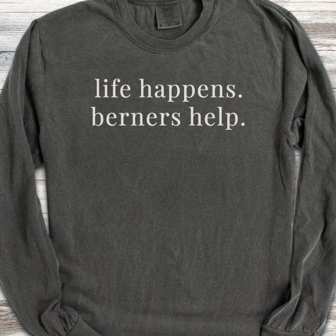 Bernese Mountain Dog Help Long Sleeve Tee