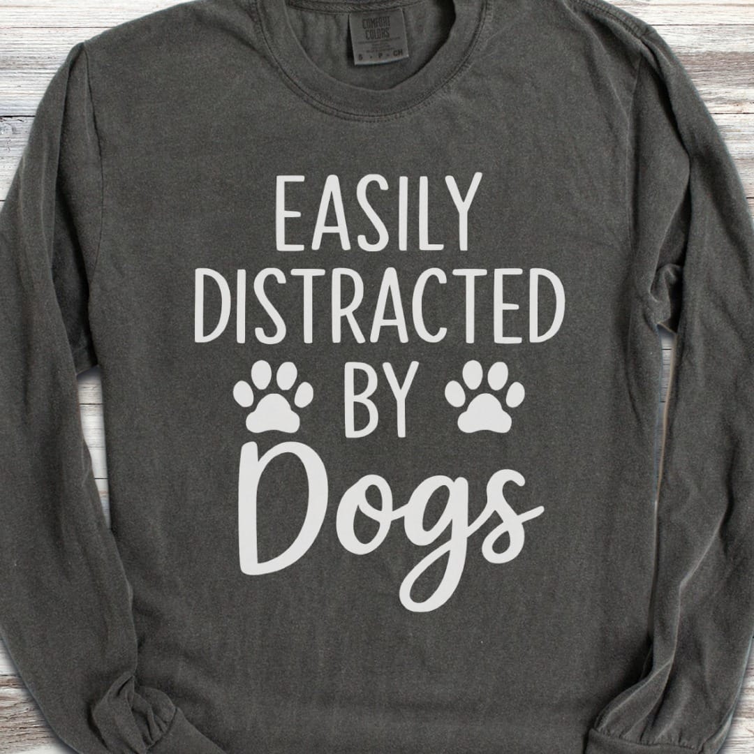 Distracted Long Sleeve Tee