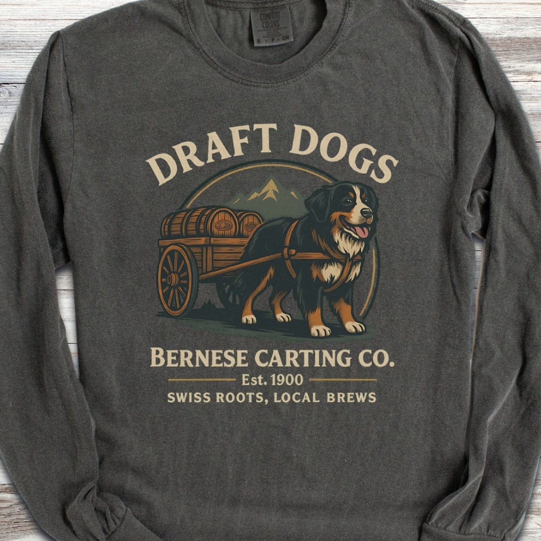 Bernese Mountain Dog Draft Dogs Long Sleeve Tee
