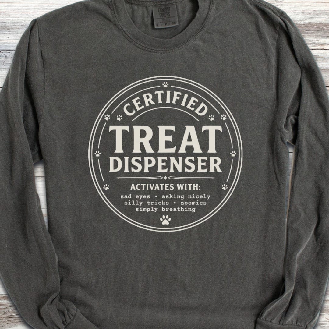 Certified Treat Dispenser Long Sleeve Tee