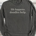 Doodle Help Long Sleeve Tee