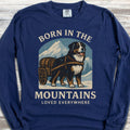 Bernese Mountain Dog Born Long Sleeve Tee
