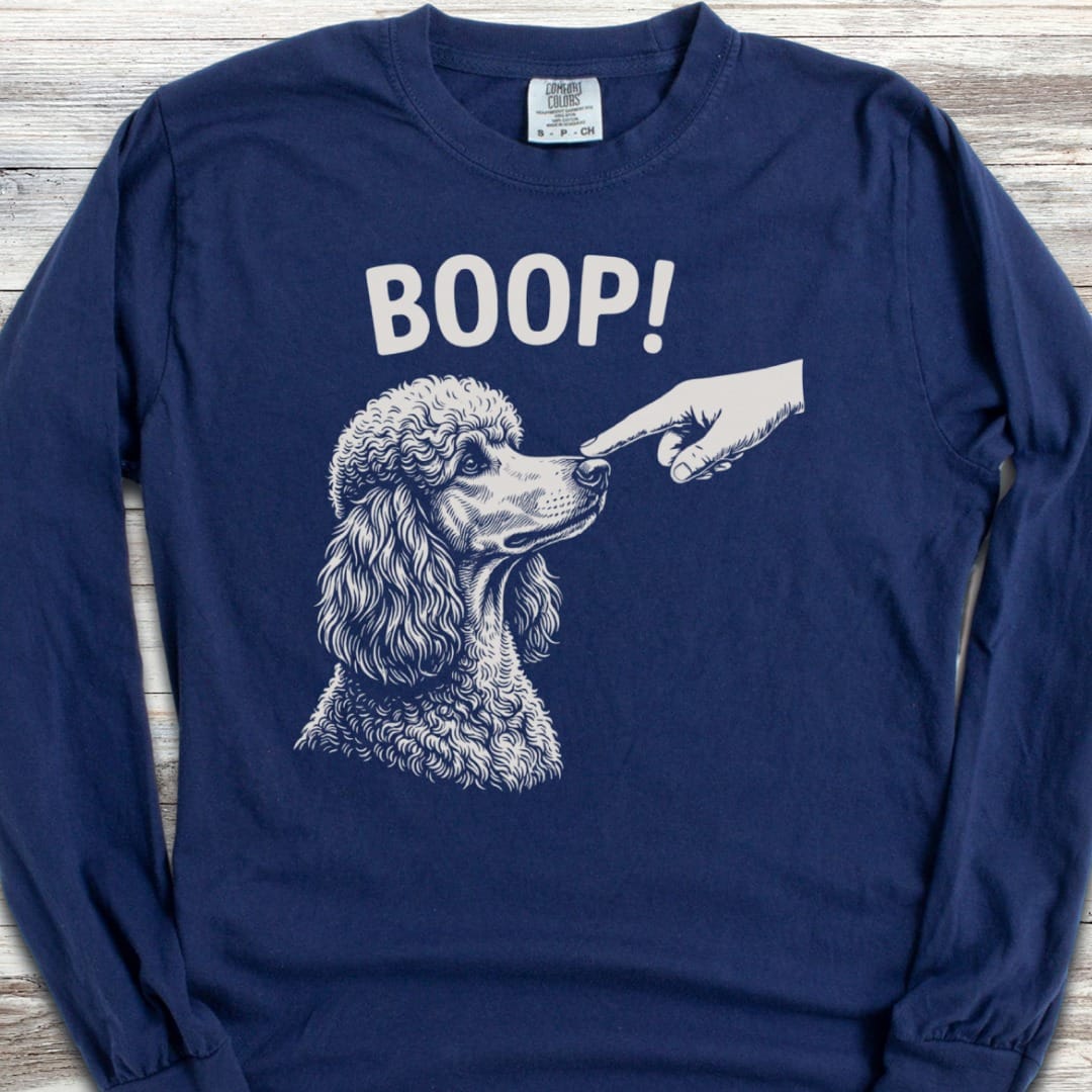 Poodle BOOP! Long Sleeve Tee