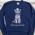 Doodle Howdy Doodle Long Sleeve Tee