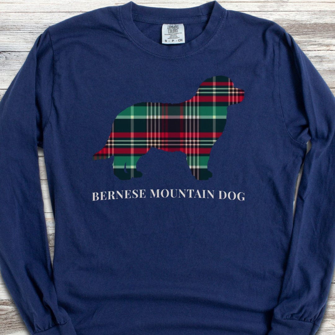 Bernese Mountain Dog Winter 2025 Long Sleeve Tee