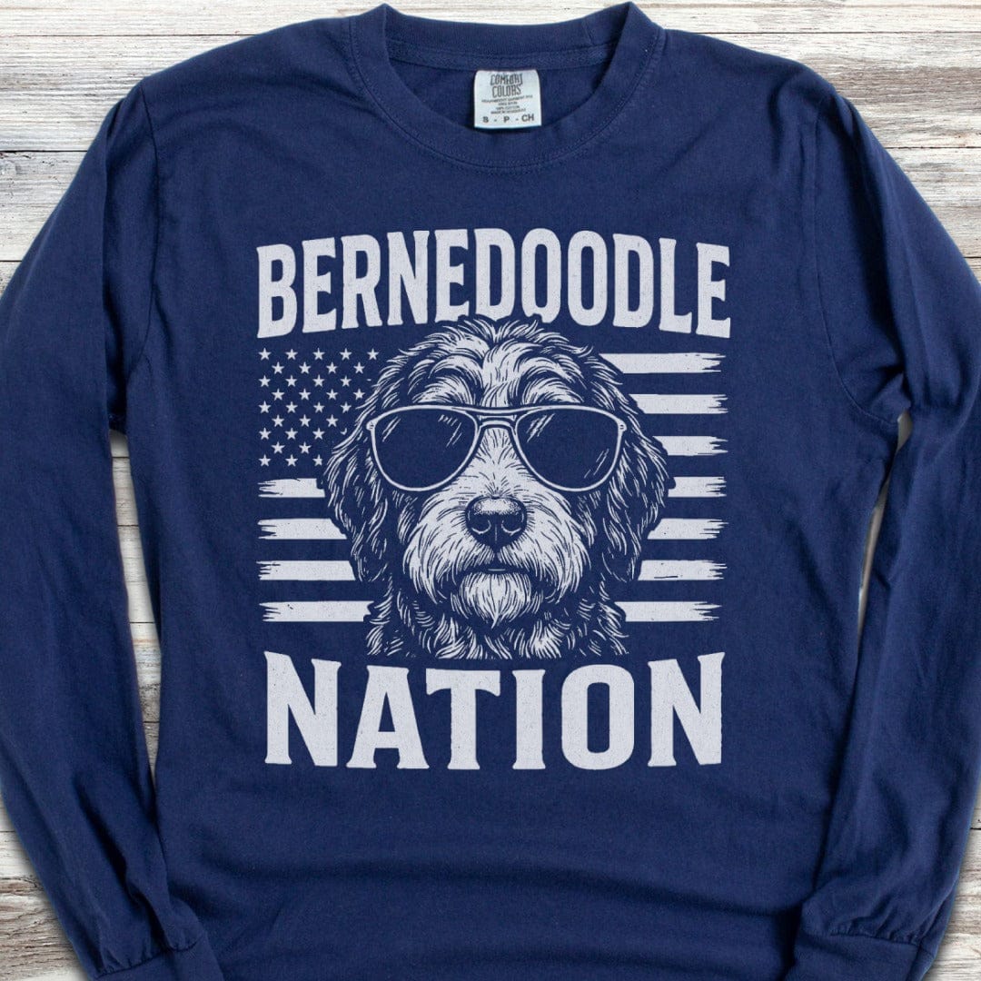 Bernedoodle Nation Long Sleeve Tee