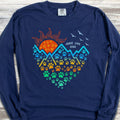 Adventure Heart Long Sleeve Tee