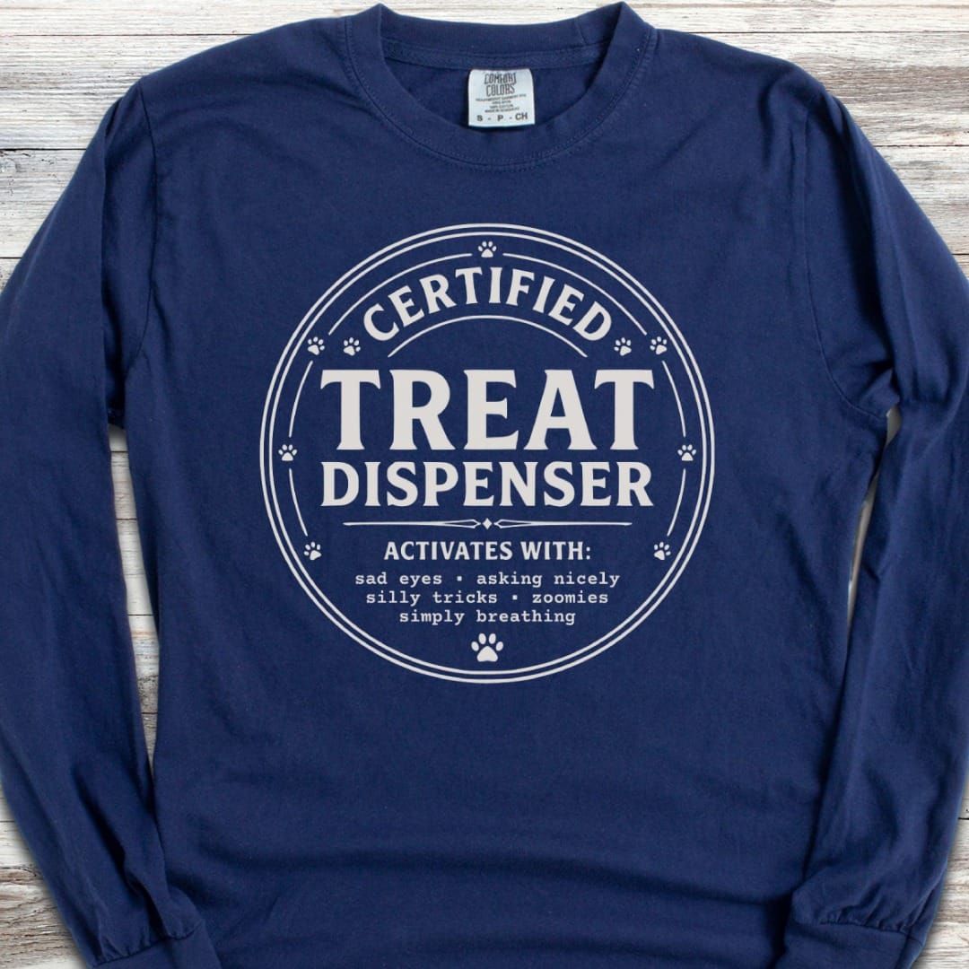 Certified Treat Dispenser Long Sleeve Tee