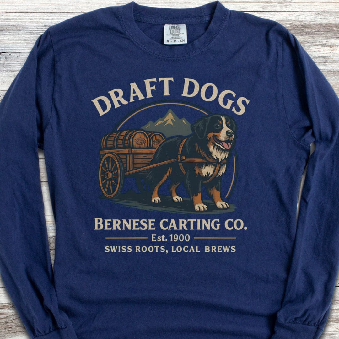 Bernese Mountain Dog Draft Dogs Long Sleeve Tee