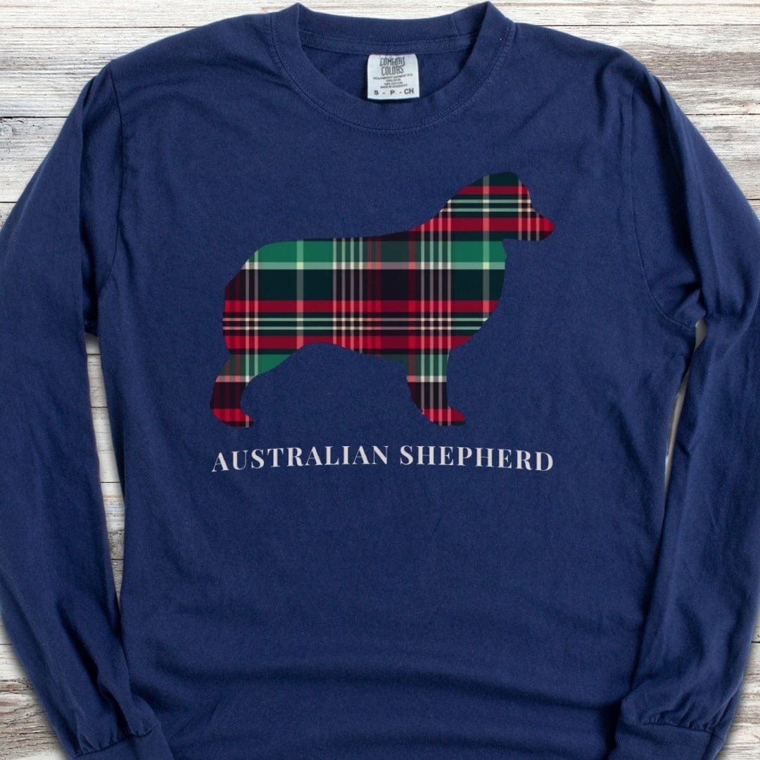 Australian Shepherd Winter 2025 Long Sleeve Tee