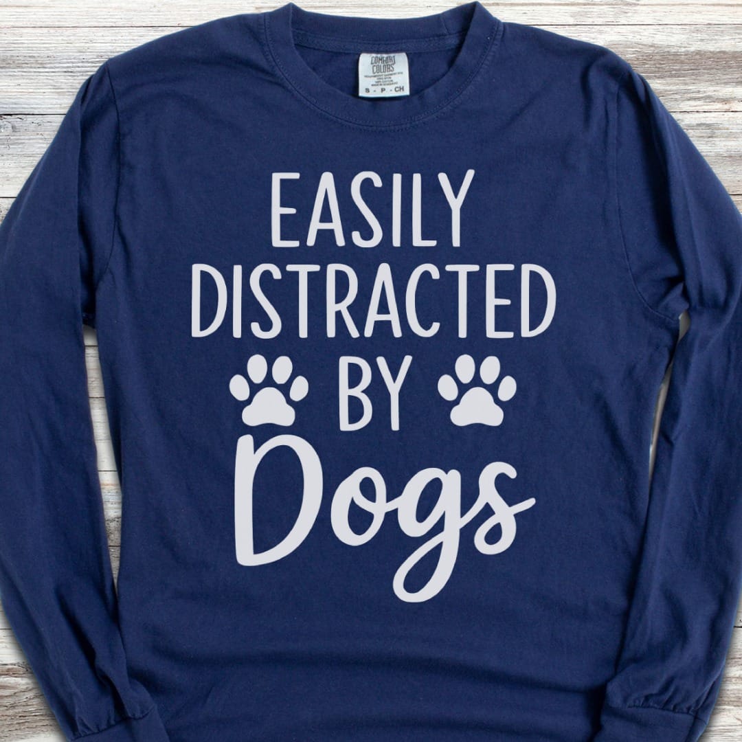 Distracted Long Sleeve Tee