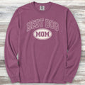 Best Dog University Mom Long Sleeve Tee - Berry