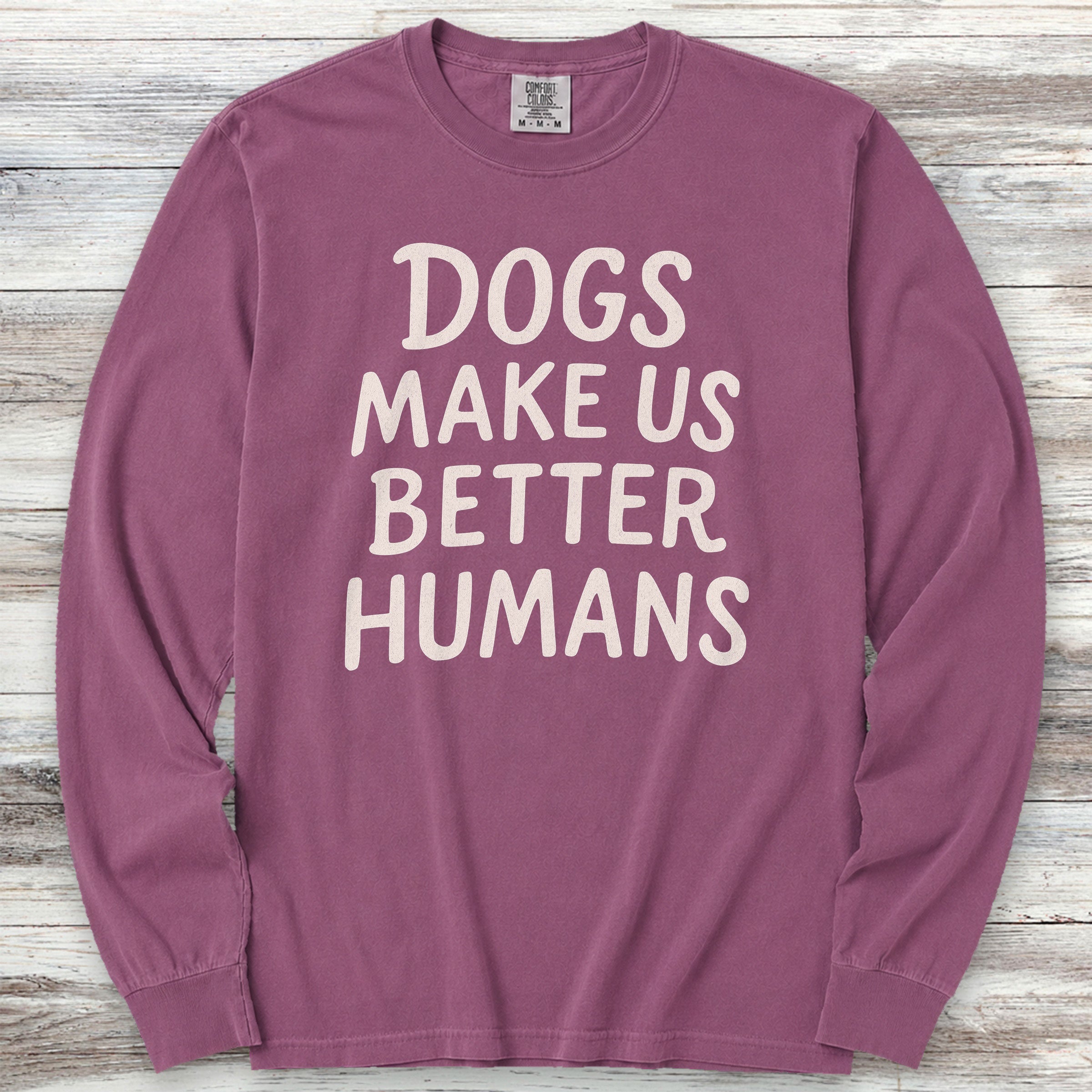 Better Humans Long Sleeve Tee - Berry
