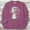 Beagle Loyalty Long Sleeve Tee - Berry