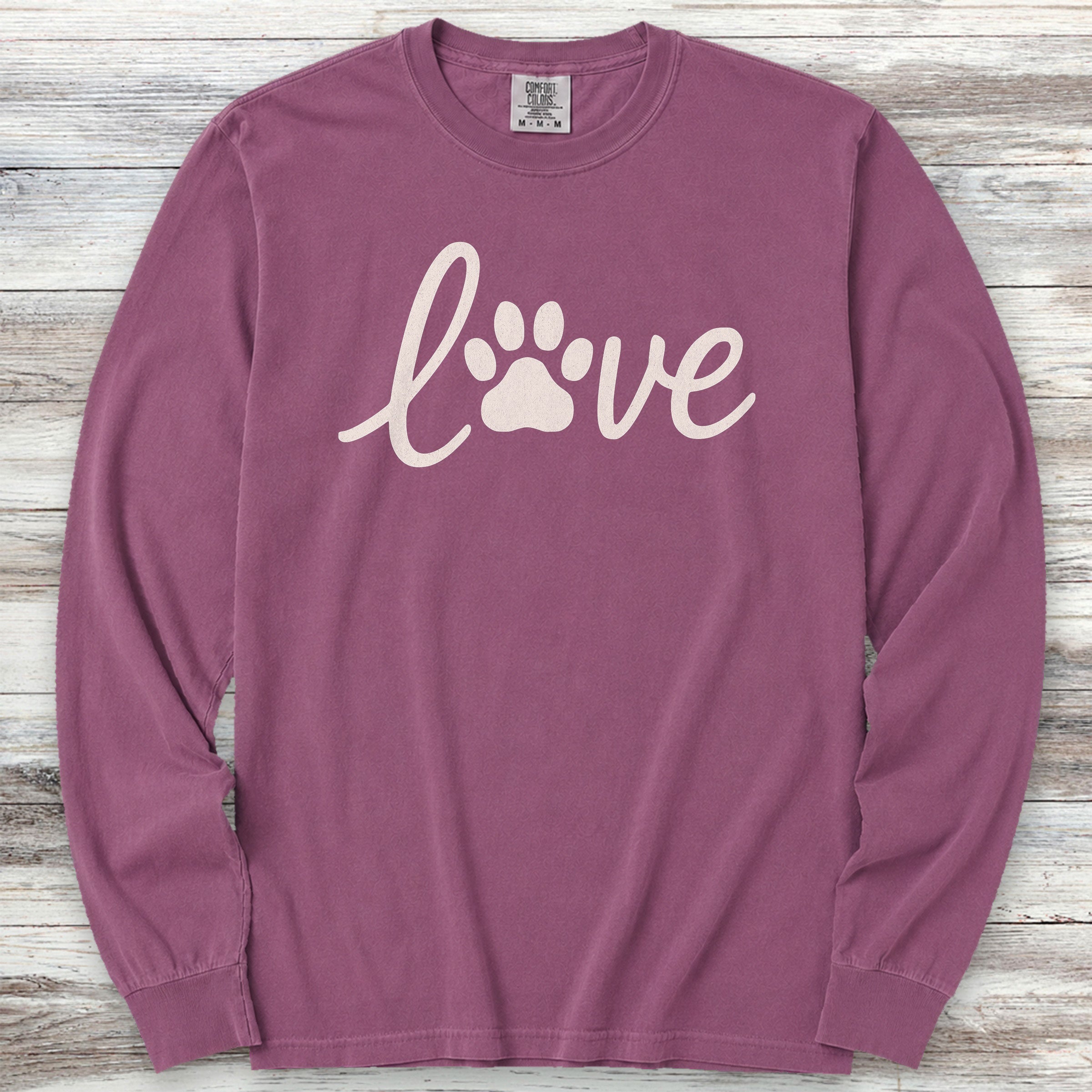 Simply Love Long Sleeve Tee - Berry