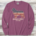 Australian Shepherd 250 Long Sleeve Tee - Berry