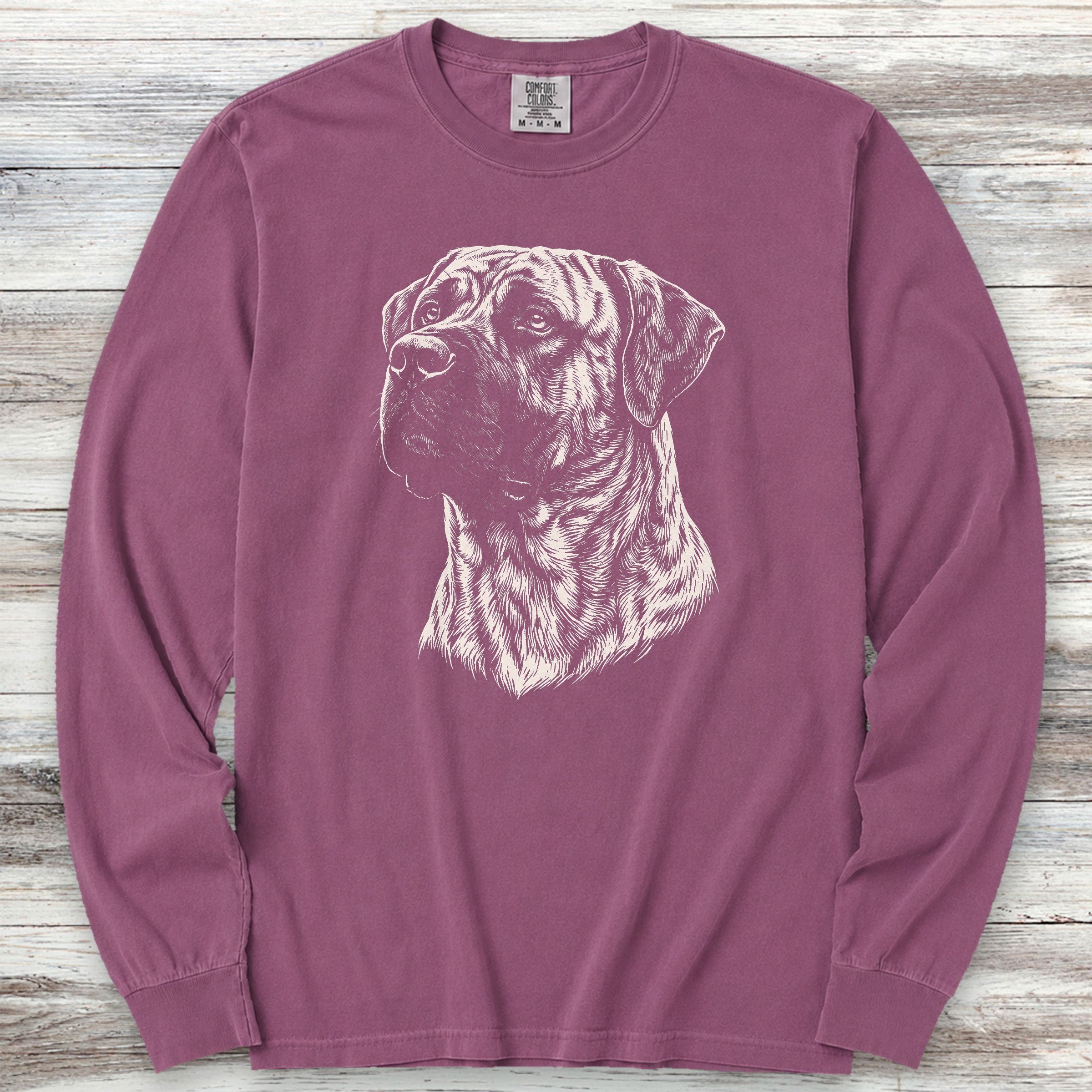 Presa Canario Loyalty Long Sleeve Tee - Berry