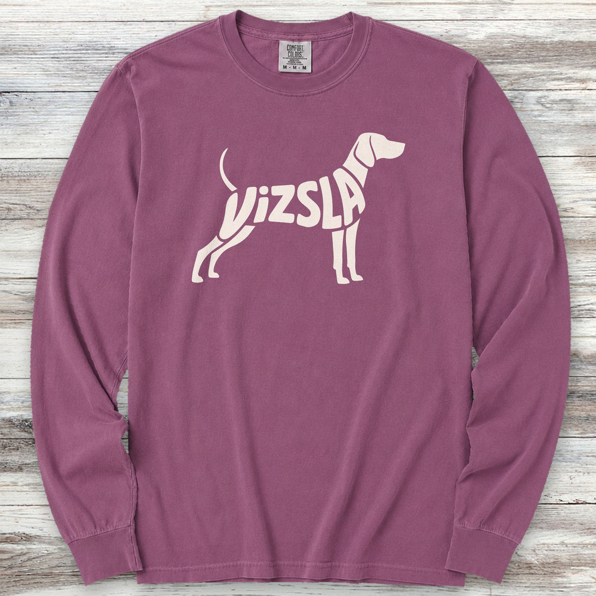 Vizsla Long Sleeve Tee - Berry