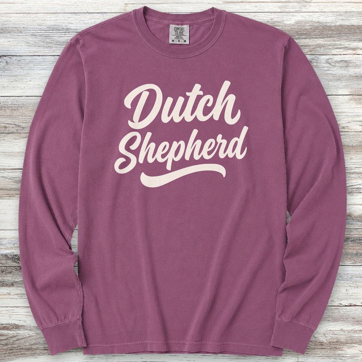 Dutch Shepherd Team Long Sleeve Tee - Berry