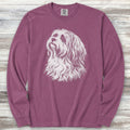 Havanese Loyalty Long Sleeve Tee - Berry