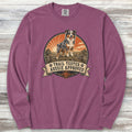 Australian Shepherd Tested Long Sleeve Tee - Berry