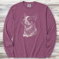 Australian Cattle Dog Loyalty Long Sleeve Tee - Berry