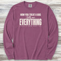 Everything Long Sleeve Tee - Berry