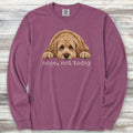 Cockapoo Nope Long Sleeve Tee - Berry